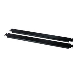 1U Airflow Management Blanking Panel Kit (Qty 2) Black - 1