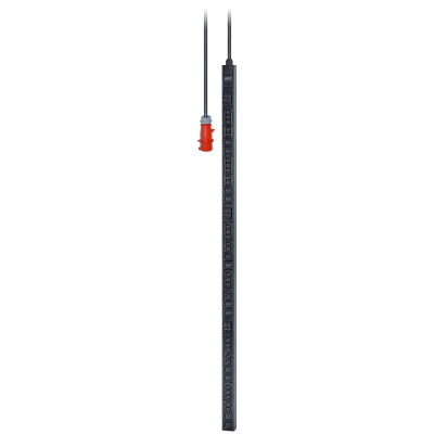 APC Easy Rack PDU, Basic, 0U, 3 Phase, 22kW, 32A, 30 x C13 and 12 x C19 outlets, IEC60309 3P+N+PE inlet - 1