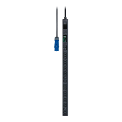 APC Easy Rack PDU, Metered, 0U, 1 Phase, 7.4kW, 230V, 32A, 20 x C13 and 4 x C19 outlets, IEC60309 2P+E inlet - 1