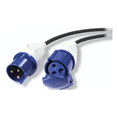 APC Modular IT Power Distribution Cable Extender 3 Wire 32A IEC309 600cm - 1