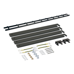 APC NetShelter Cable Management, Data Cable Ladder, with Ladder Attachment Kit, Black, 152 x 3023 x 51 mm - 1