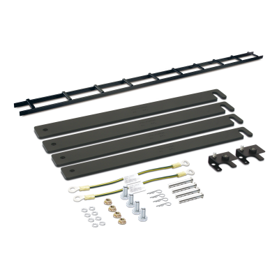 APC NetShelter Cable Management, Data Cable Ladder, with Ladder Attachment Kit, Black, 152 x 3023 x 51 mm - 1