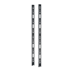 APC NetShelter Cable Management, Vertical Cable Manager, for NetShelter SX 42U, Set of 2, Black, 117 x 1930 x 130 mm - 1