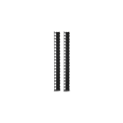 APC NetShelter Cable Management, Vertical Cable Manager, for NetShelter SX 600mm Wide 42U, Set of 2, 107 x 889 x 45 mm - 1
