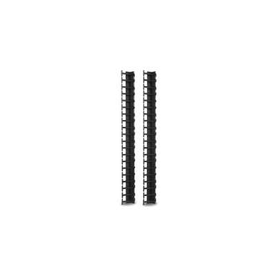 APC NetShelter Cable Management, Vertical Cable Manager, for NetShelter SX 600mm Wide 42U, Set of 2, 107 x 889 x 45 mm - 1
