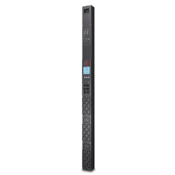 APC 	NetShelter Metered Rack PDU, 0U, 1PH, 3.7kW 230V 16A, x18	C13 and x2	C19	 outlets, IEC 309 cord - 1