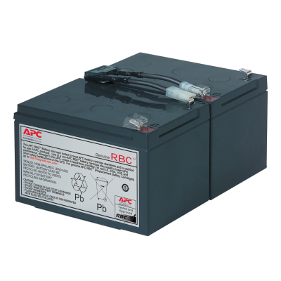APC Replacement Battery Cartridge, VRLA battery, 11Ah, 12VDC, 2-year warranty - 1