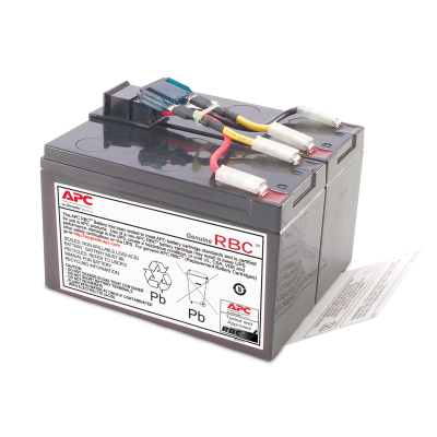 APC Replacement Battery Cartridge, VRLA battery, 7Ah, 24VDC, 2-year warranty - 1
