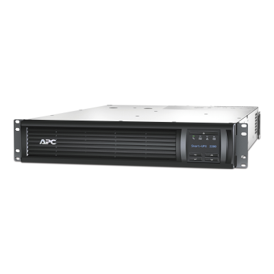 APC Smart-UPS, Line Interactive, 2200VA, Rackmount 2U, 230V, 8x IEC C13+2x IEC C19 outlets, Network Card, AVR, LCD - 1