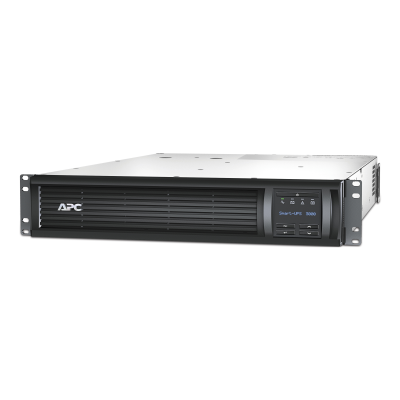 APC Smart-UPS, Line Interactive, 3kVA, Rackmount 2U, 230V, 8x IEC C13+1x IEC C19 outlets, SmartSlot, AVR, LCD - 1