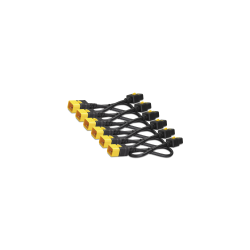 Power Cord Kit (6 ea), Locking, C19 to C20, 1.8m - 1