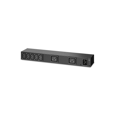 Rack PDU, Basic, 0U/1U, 100-240V/20A, 220-240V/16A, (7) C13, (2) C19 - 1