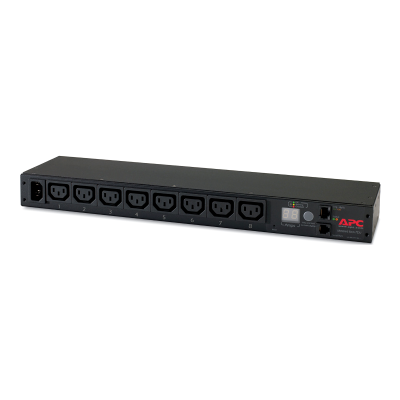 Rack PDU, Metered, 1U, 12A/208V, 10A/230V, (8) C13 - 1